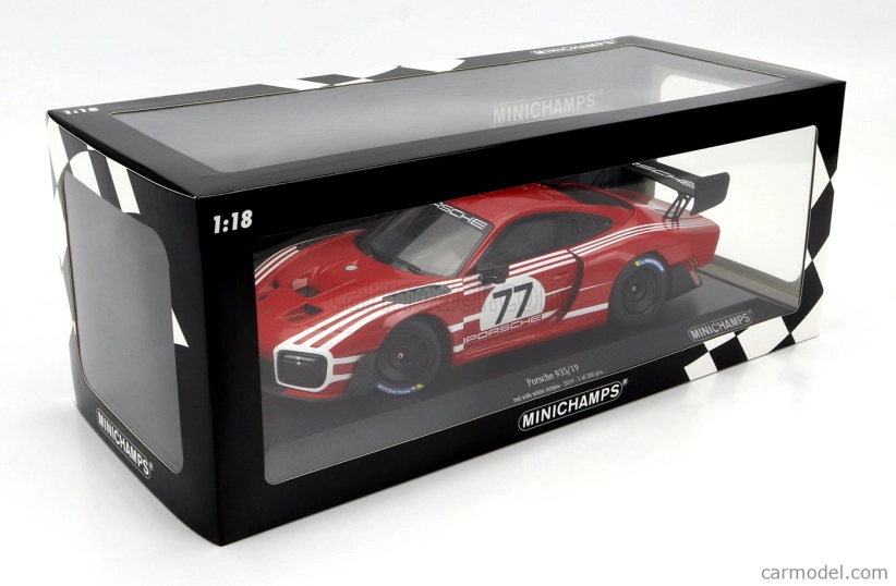 Minichamps Porsche 935/19 N 77 Base 911 991-2 Gt2 Rs 2018 1:18 červená
