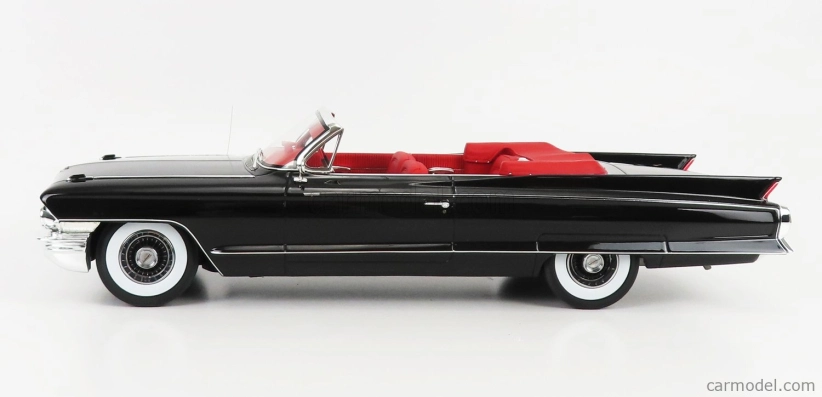 Mitica Cadillac Eldorado Biarritz Convertible Open 1962 1:18 Black
