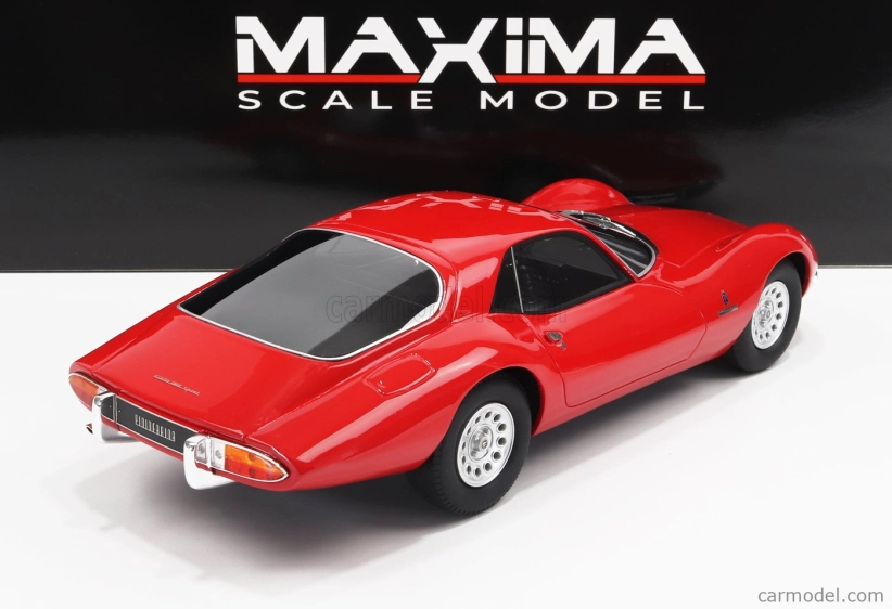 Maxima Alfa romeo Giulia Tz2 Coupe Pininfarina 1965 1:18 Alfa Red