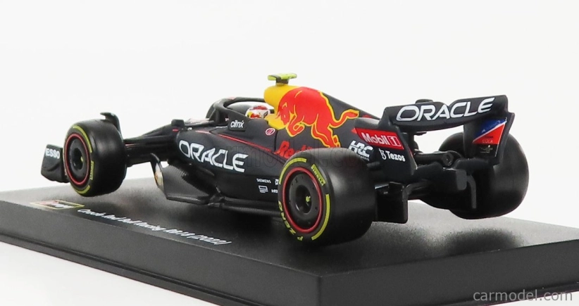 Bburago Red bull F1 Rb18 Team Oracle Red Bull Racing N 11 1:43, tmavomodrá