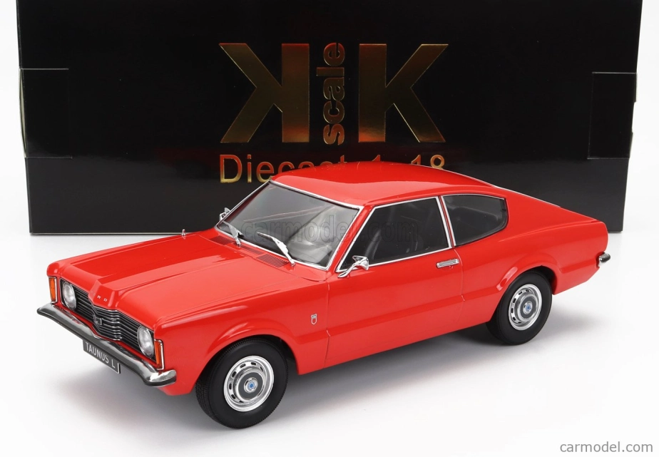 Ford england Taunus L Coupe 1971 1:18 Červená