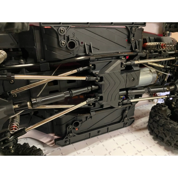 RC auto DF-4S PRO Crawler 313 mm 1:10, červená