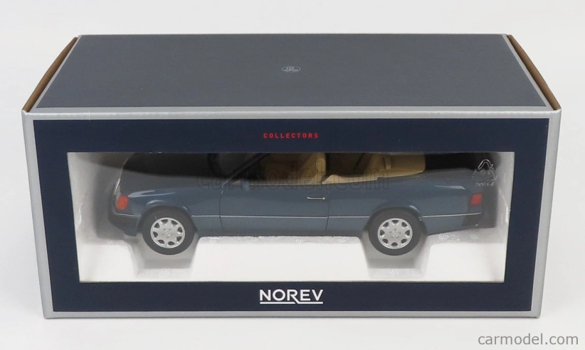Norev Mercedes benz E-class 300ce 24v (a124) Cabriolet Open 1991 1:18 Námořní Modrá Met