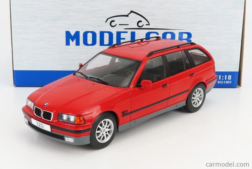 Mcg BMW radu 3 320i (e36) Touring 1995 1:18 Červená
