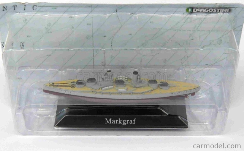 Edicola Warship Markgraf Battleship Germany 1914 1:1250 Military