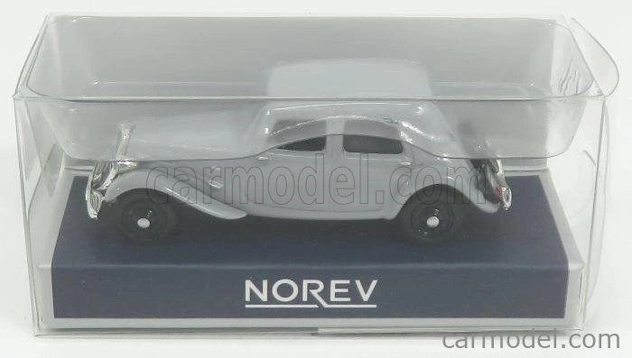 Norev Citroen Traction Avant 11a 1937 1:87 Svetlosivá