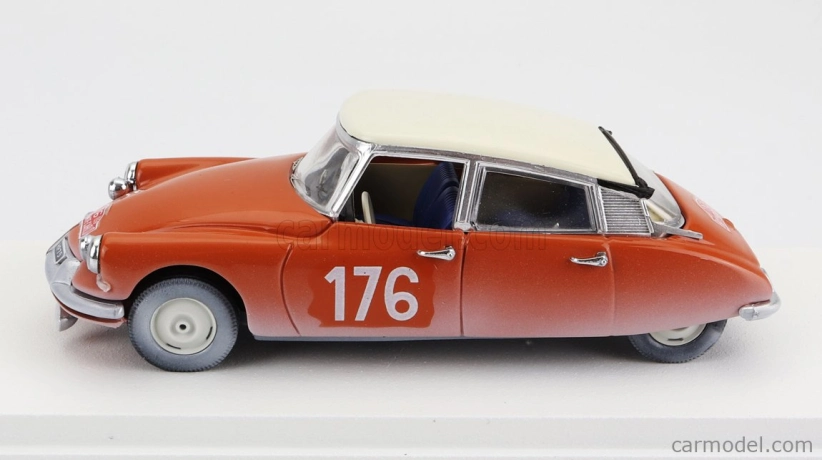 Rio-models Citroen Id19 N 176 Víťaz Rally Montecarlo 1959 P.coltelloni - P.alexandre 1:43 Červená