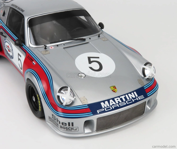 Cmr Porsche 911 930 Carrera Rsr Turbo 2.1l Team Martini Racing N 5 1:12, stříbrná