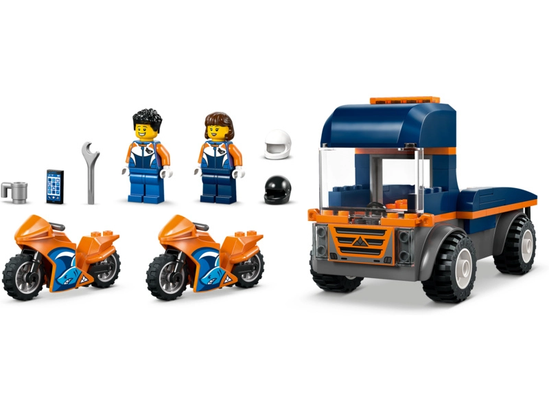 LEGO City - Kamión na prepravu motoriek