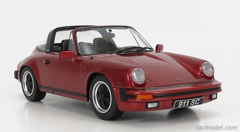 Kk-scale Porsche 911 Sc Targa 1983 - With Extra Hard-top 1:18 Red Met