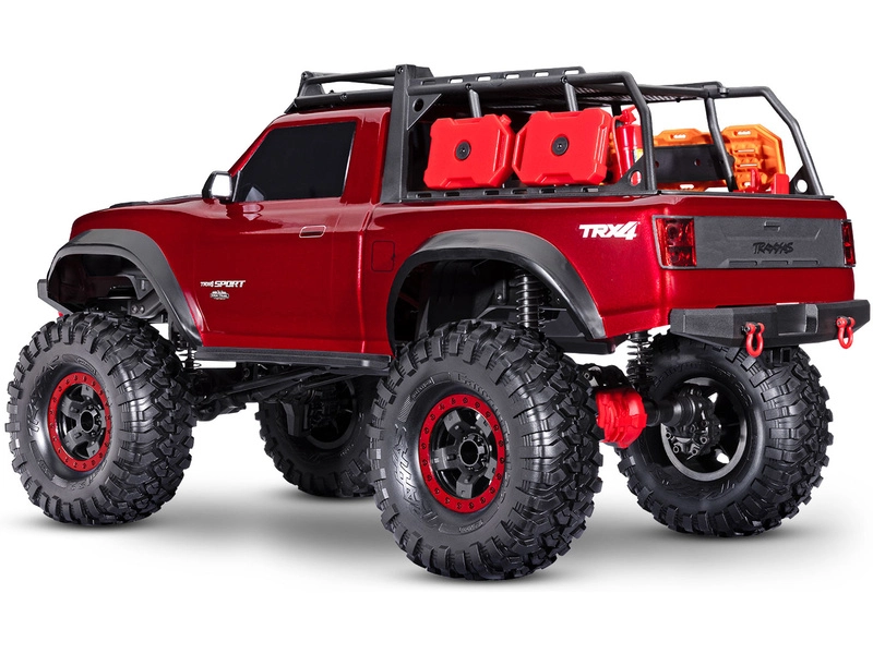 RC auto Traxxas TRX-4 Sport High Trail Edition 1:10 RTR, sivé