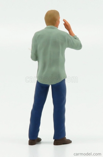 Road-kings Figures Man Trucker Gunther Standing 1:18 Modrá Šedá