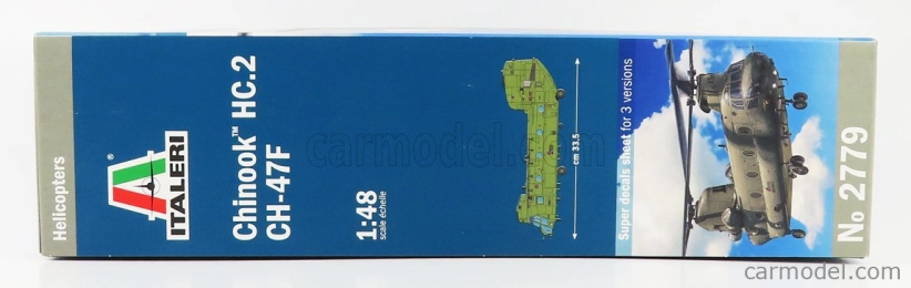Italeri Boeing Ch-47 Hc.2 Chinook Helicopter Military 1962 1:48 /