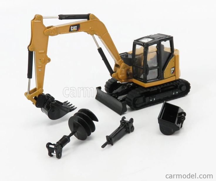Dm-models Caterpillar Cat308 Cr Pásový bagr 1:50, žlutá
