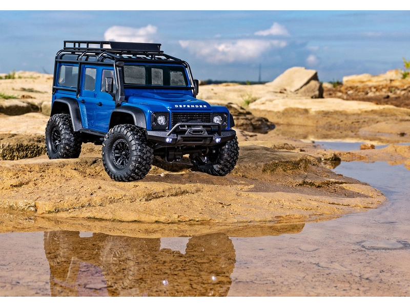 BAZAR-RC auto Traxxas TRX-4M Land Rover Defender 1:18 RTR, oranžová