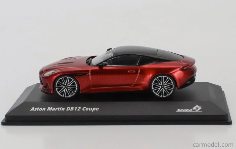 Solido Aston martin Db12 4.0l V8 Coupe 2023 1:43 Červená