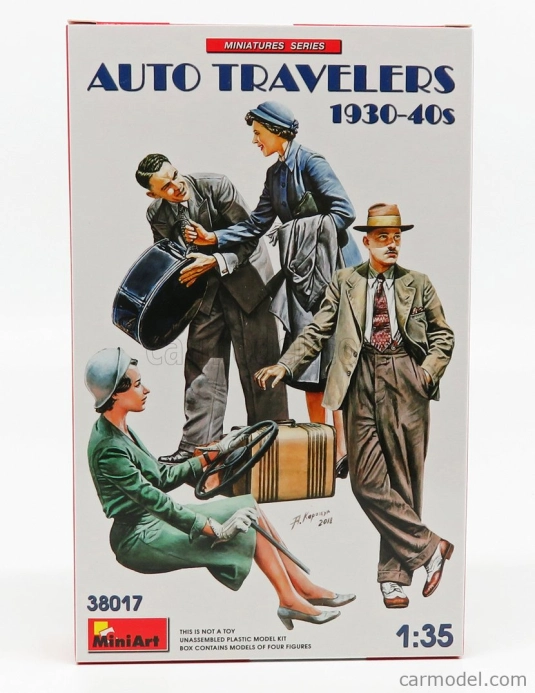 Miniart Figúrky Auto Travelers 1930-40s 1:35 /