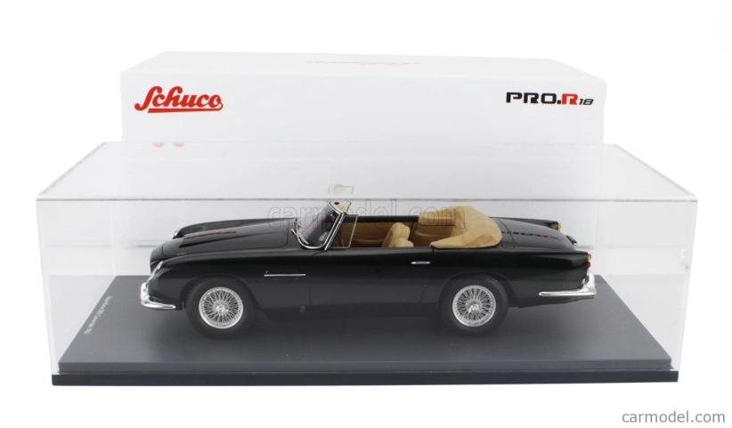 Schuco Aston martin Db5 Volante Cabriolet Open 1964 1:18 Grey Met