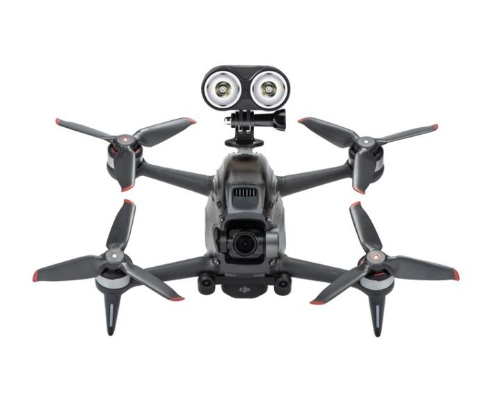 Universální světlomet pro dron (s bateriemi)