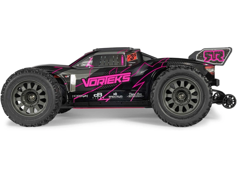 RC auto Arrma Vorteks 223S BLX DSC 2WD 1:10 RTR, ružové