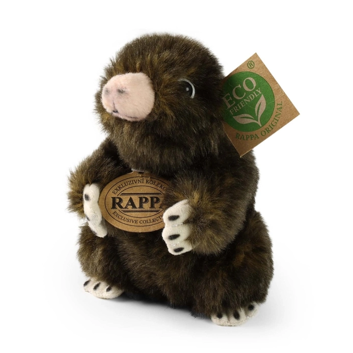 Rappa Plyšový krtko 15 cm ECO-FRIENDLY