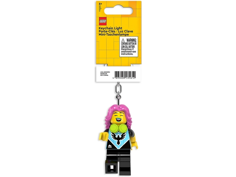 LEGO svietiaca kľúčenka – Hráčka videohier