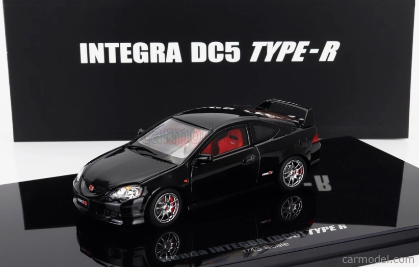 Lcd-model Honda Integra (dc5) Type R 2006 1:43 Black