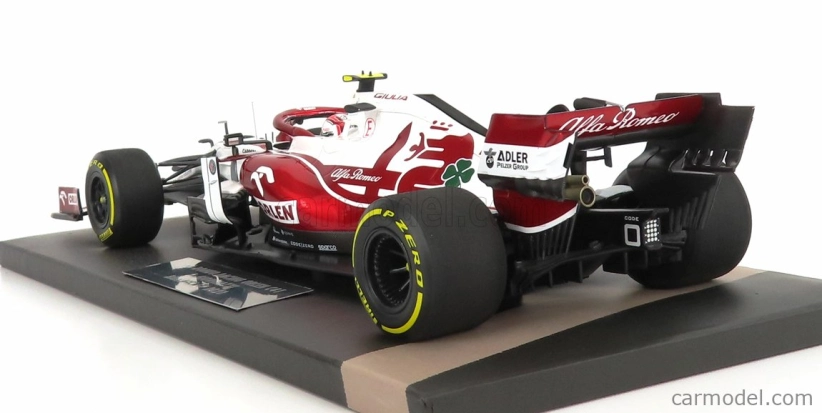 Minichamps Alfa romeo F1 C41 Team Orlen Racing N 99 Bahrain Gp 2021 Antonio Giovinazzi 1:18 Biela červená met.
