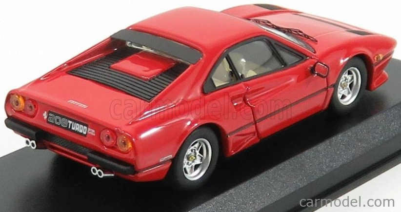 Best-model Ferrari 208 Gtb Turbo 1982 1:43 Red