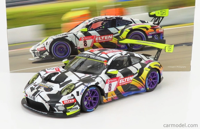 Minichamps Porsche 911 991-2 Gt3-r Team Iron Force N 8 1:18