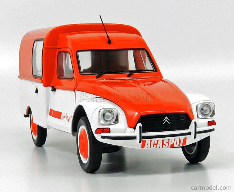 Solido Citroen Acadiane Van Acaspot 1984 1:18 Oranžová Bílá