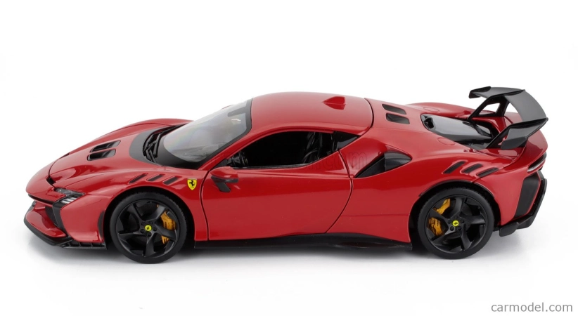 Bburago Ferrari Sf90 Xx Stradale 2024 1:18 Rosso Corsa – červeno-čierna