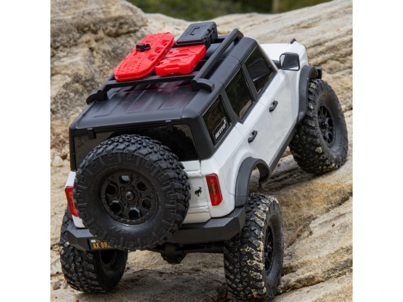RC auto Axial SCX24 Ford Bronco 2021 1:24 4WD RTR, červená