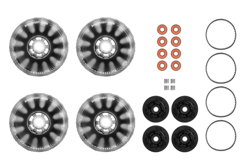 Exway Cloud Wheel 120mm Combo pre Atlas Pro 4WD (čierny)