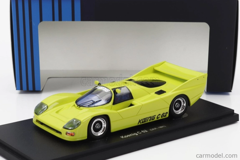 Avenue43 Porsche Koenig C62 Germany 1991 1:43 Žlutá