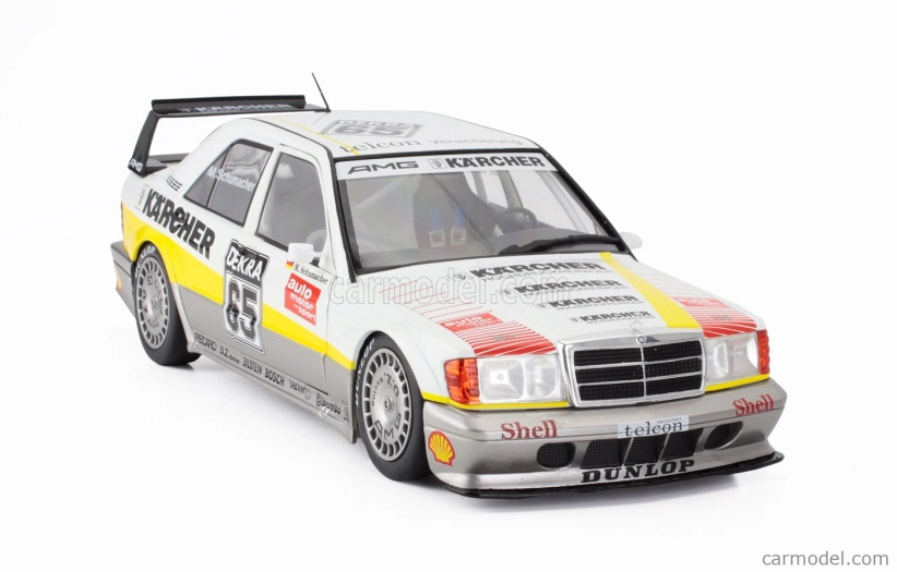 Werk83 Mercedes benz 190e Evo2 Team Amg N 65 Dtm Season 1990 Michael Schumacher 1:18 Bílá Šedá