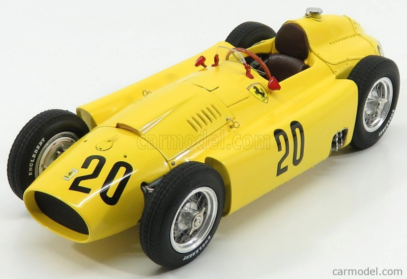 Cmc Ferrari F1 Set 2x Lancia D50 N 20 6. Gp Belgicka 1956 A.pilette + D50 N 6 Winner Gp Torino 1955 A.ascari 1:18 Červená Žltá
