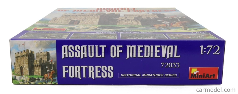 Miniart Accessories Assault Of Medieval Fortress 1:72 /