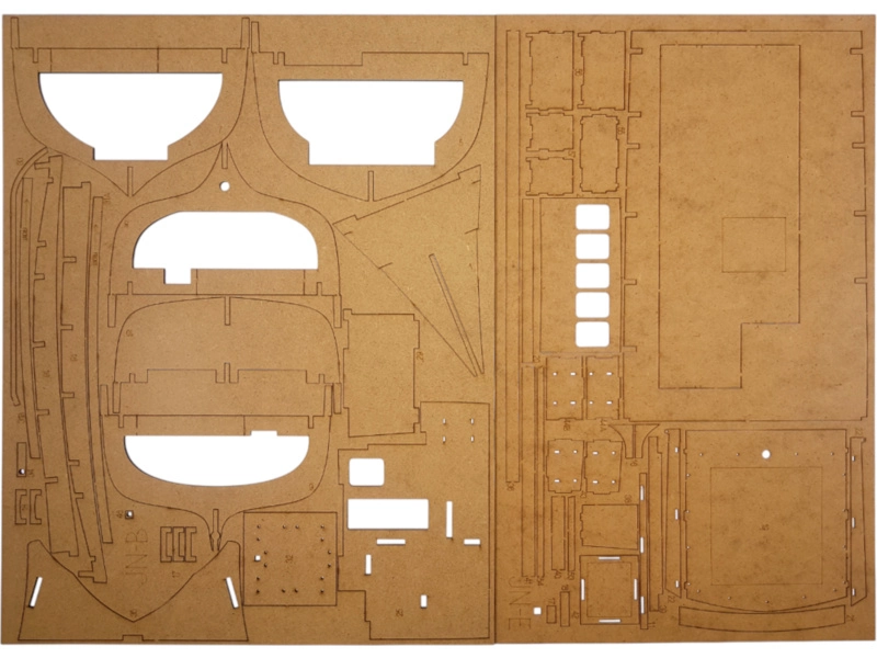 Modell-Tec MS Jeanett 1:25 kit