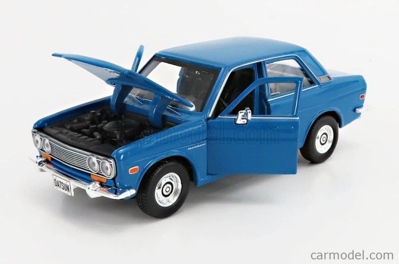 Maisto Datsun 510 1971 1:24 modrá