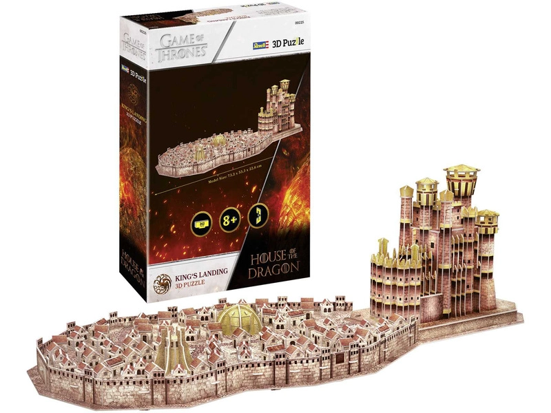 Revell 3D puzzle – House of the Dragon King's Landing