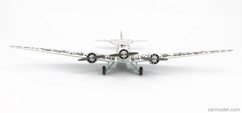 Corgi Junkers Ju52/3m G6e Military Medical Evacuation Airplane 1942 1:72 Bílá Černá