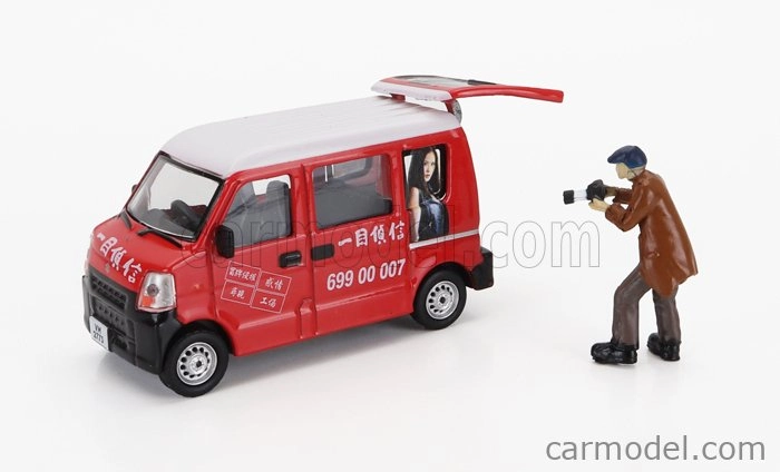 Era-models Suzuki Every Van One Investigation 2018 1:64 Červená Bílá