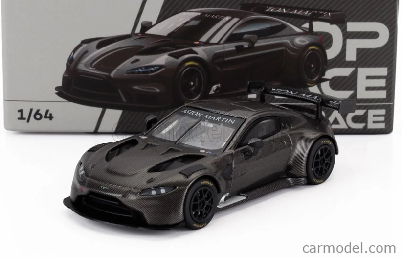 Aston martin Vantage Gt3 2023 1:64 Black Carbon