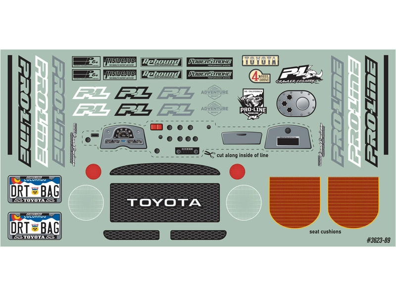 Pro-Line karosérie 1:10 1979 Toyota Land Cruiser FJ40 (Crawler 313 mm)