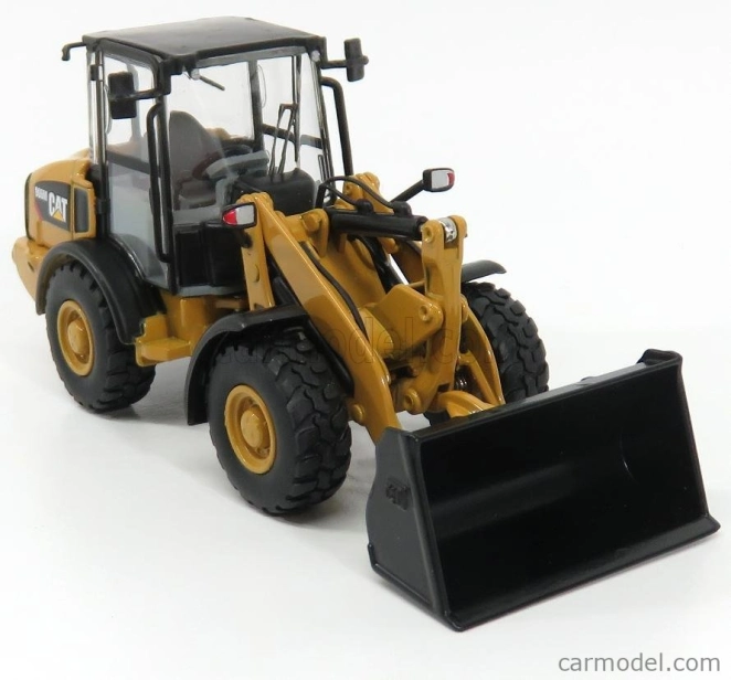 Dm-models Caterpillar Cat906m Ruspa Gommata - Scraper Tractor Wheel Loader 1:50 Žlutá Černá