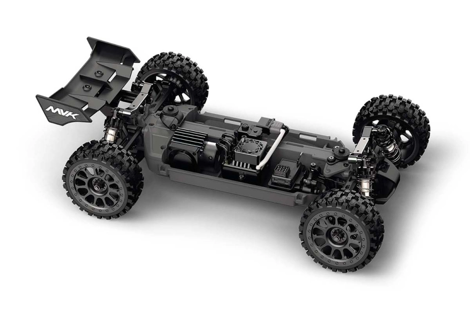 Buggy QByte XB Flux 1/12 – červená