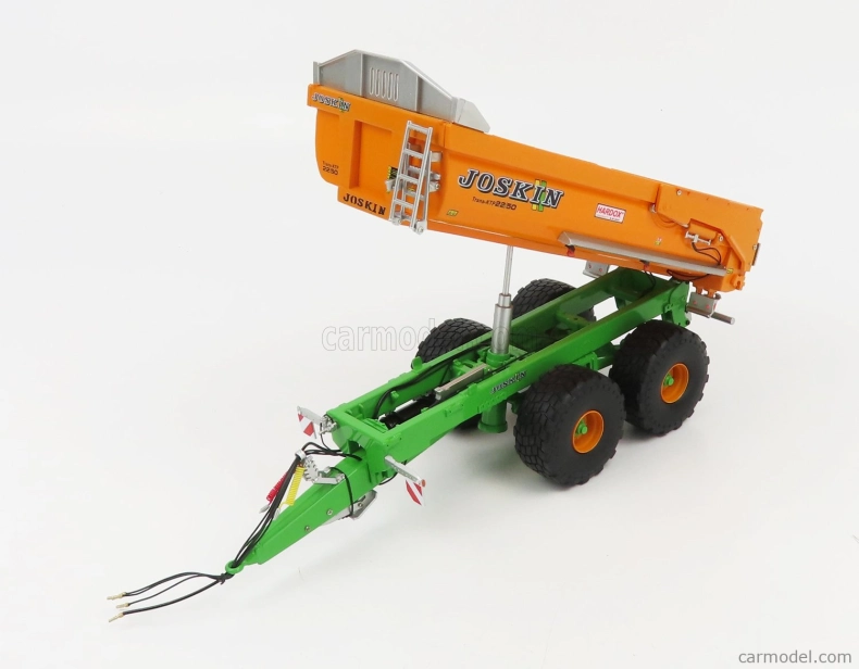 Universal hobbies Joskin Silo-cargo Transktp 22/50 Otvorený príves pre traktor 2004 1:32 Oranžovo zelený