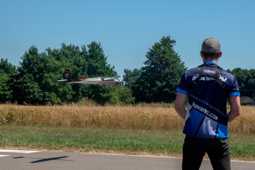 RC letadlo KAVAN Swift S-1 2400mm ARF, modrá