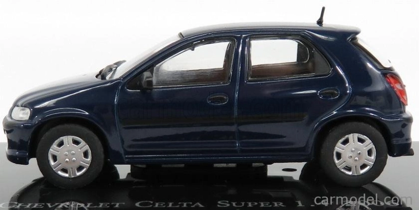 Edicola Chevrolet Celta Super 1.4 2006 1:43 Modrá
